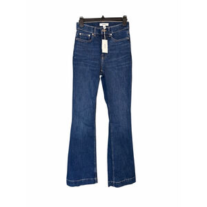 SPANX Lycra Flare Jean Sz 4 Dark Wash NWT